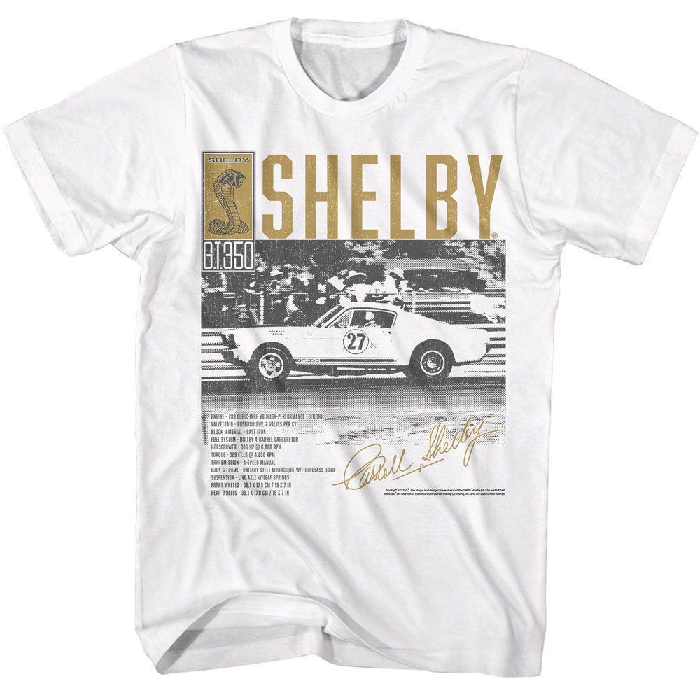 Carroll Shelby Gt530 2C White T Shirt
